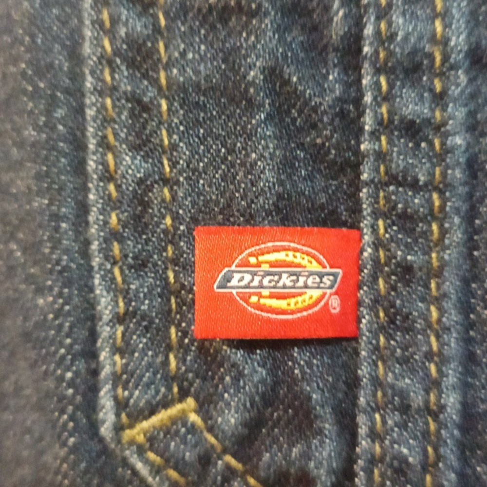 Dickies Red Tag Blue Denim Overalls. - Picture 5 of 10